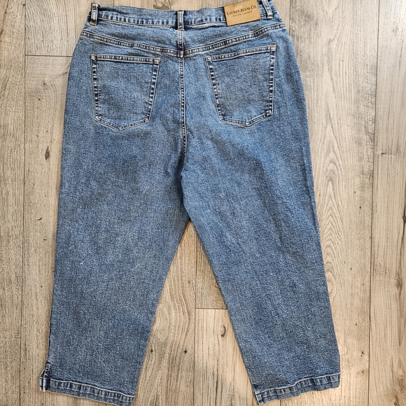 Ralph Lauren Classic Blue Denim Jeans Woman Size 14 - Picture 8 of 9